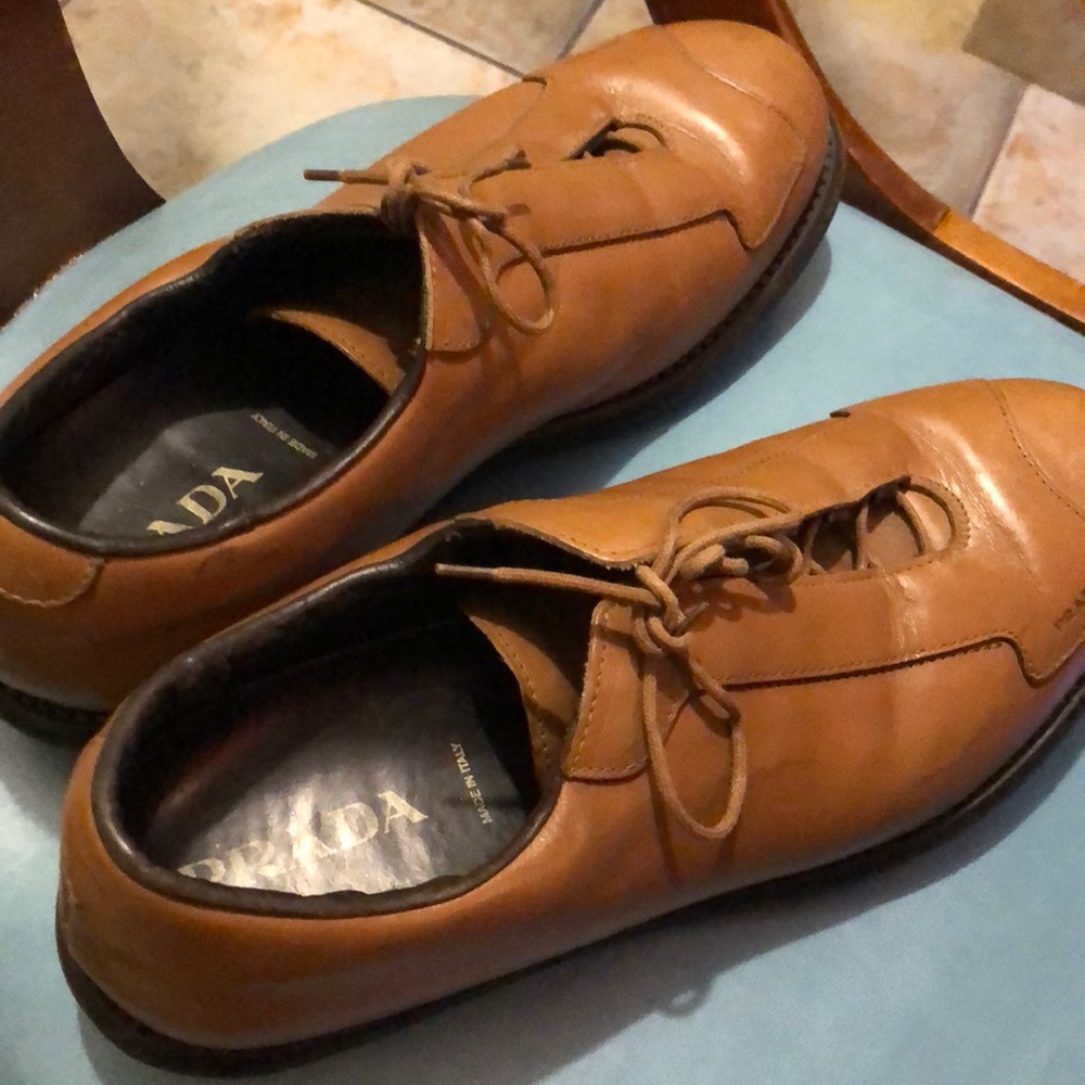 Beautiful Prada shoes for men made in Italy